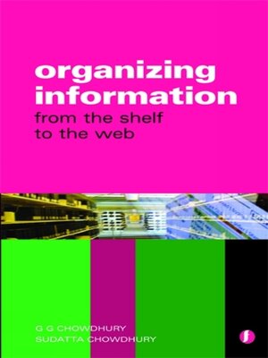 cover image of Organizing Information